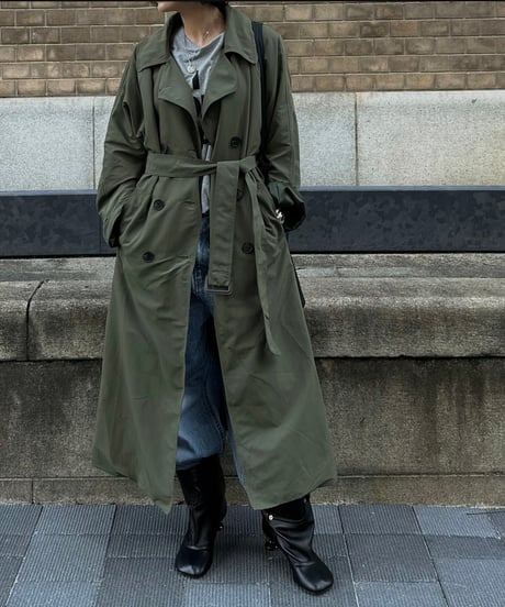 military trench coat