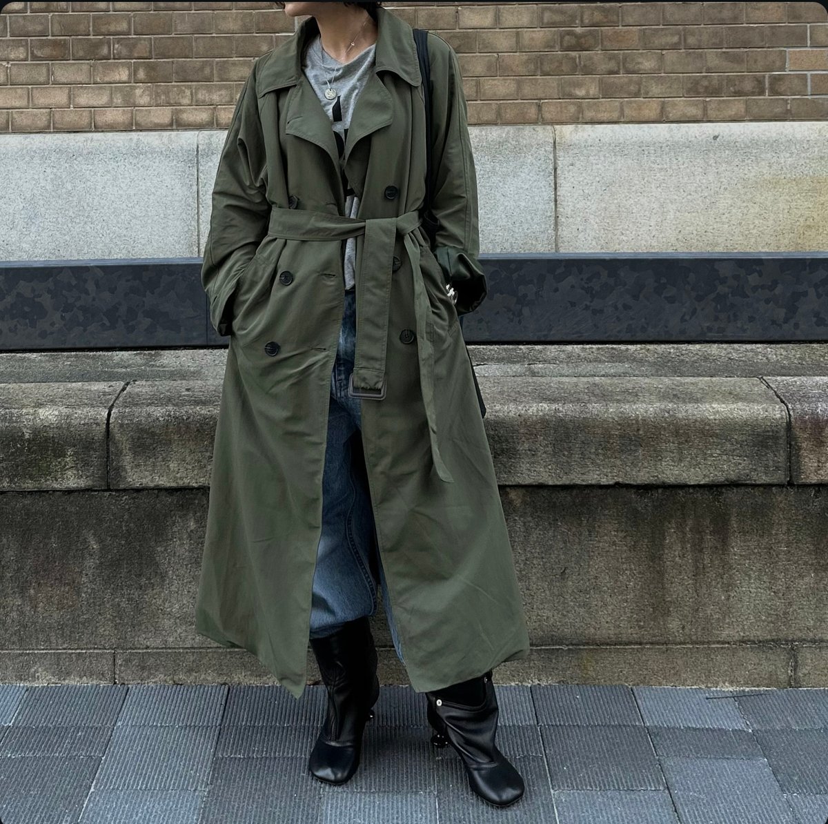 military trench coat | ok.soon