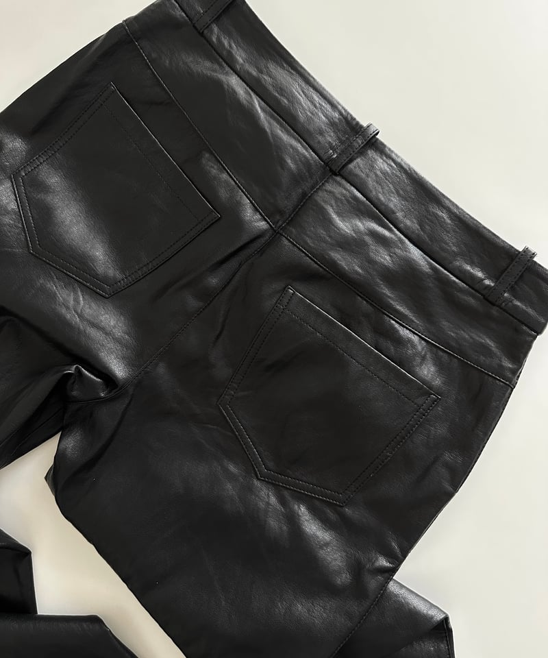 new fake leather pants | ok.soon