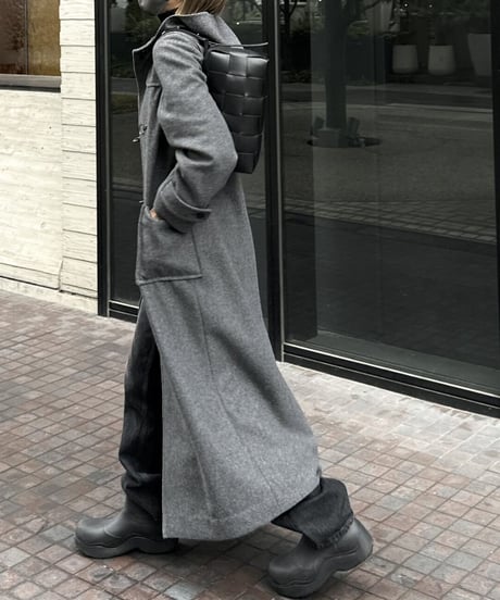 fireman duffle coat(gray)