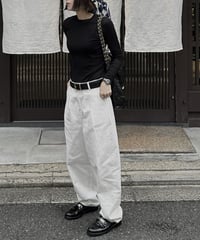 cotton white pants