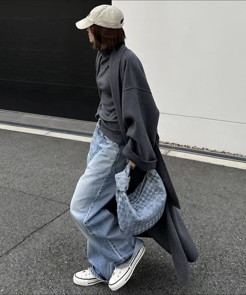 新品ok.soon orignal wide denime blue サイズ1 新品ok.soon orignal wide denime blue サイズ1