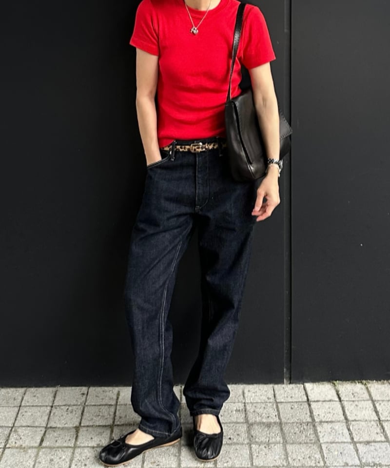 ok.soon 完売 新品未開封　レオパードレザーベルト 本革 pre-order］leopard leather belt | ok.soon