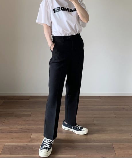 black set up suit
