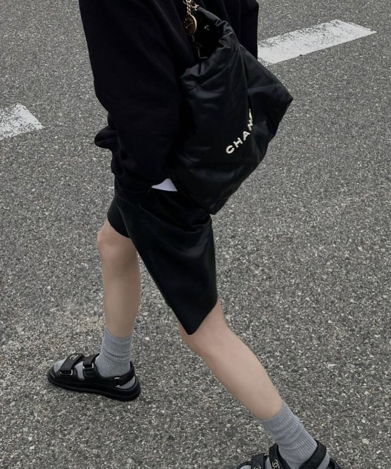 fake leather half pants | ok.soon