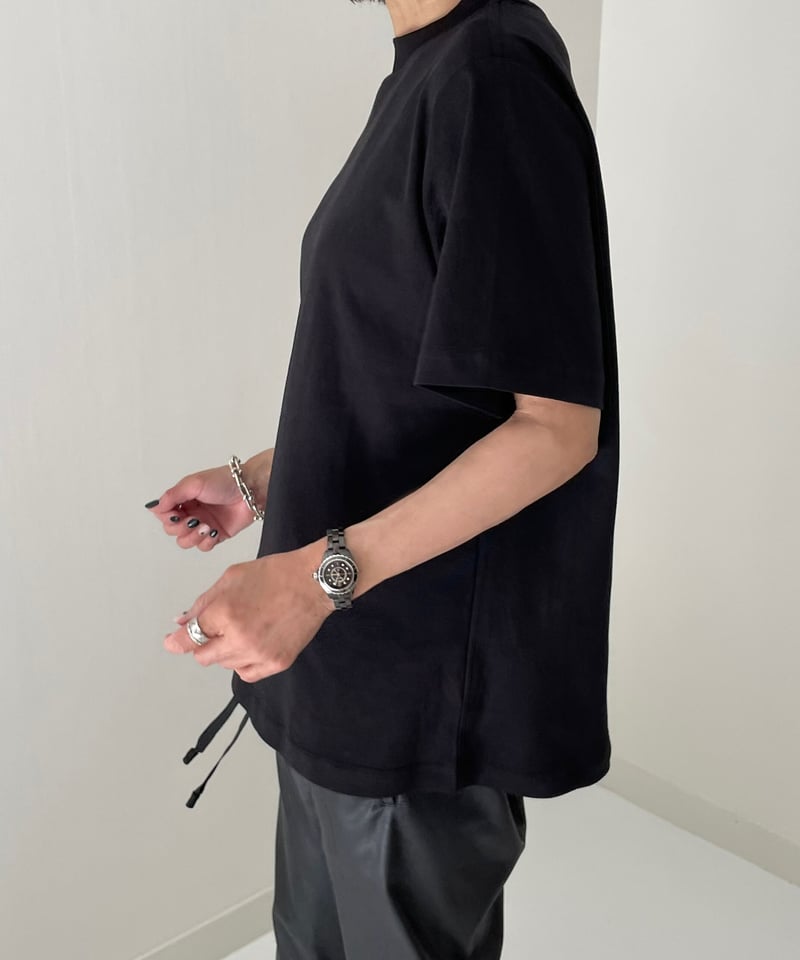 over size t-shirt (white/black) | ok.soon