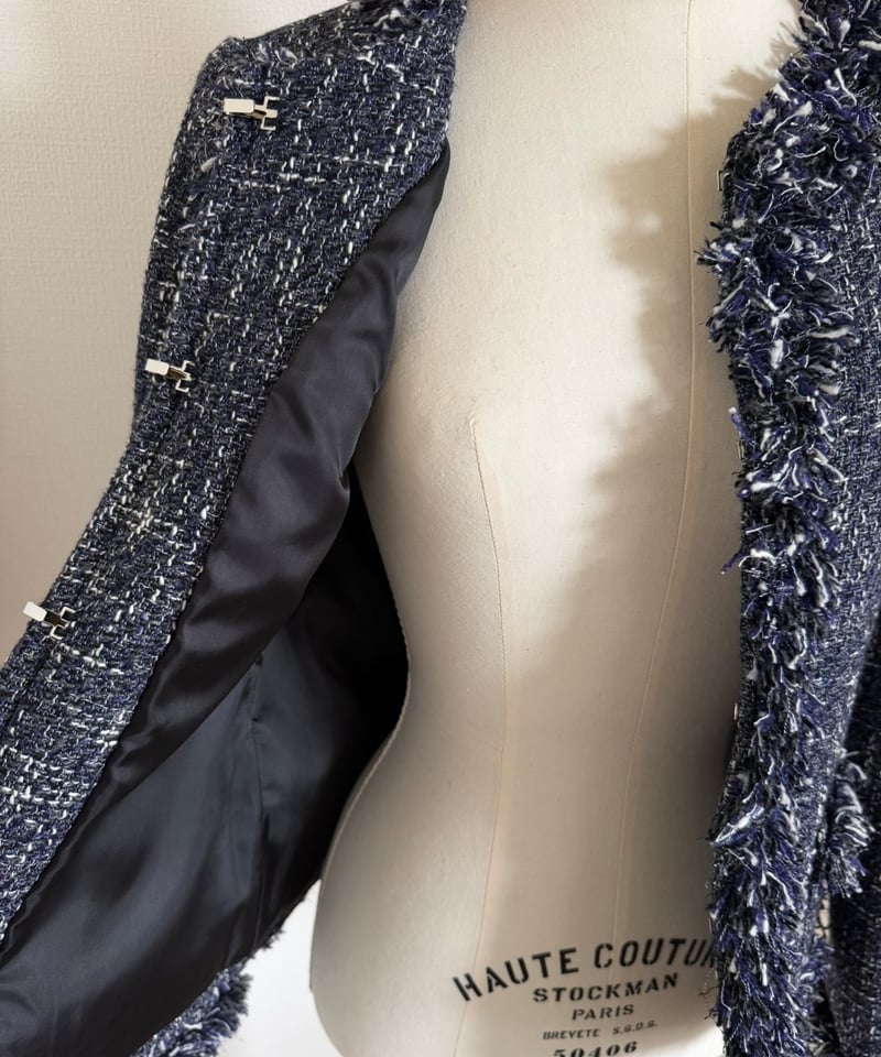 color tweed jacket | ok.soon