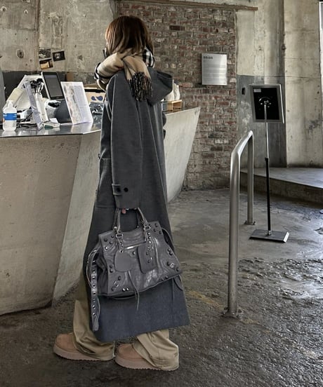 fireman duffle coat(gray)