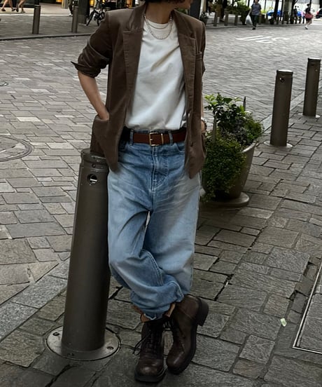 ok.soon×piccadilly velours jacket(brown)