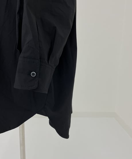 over long shirt (black)