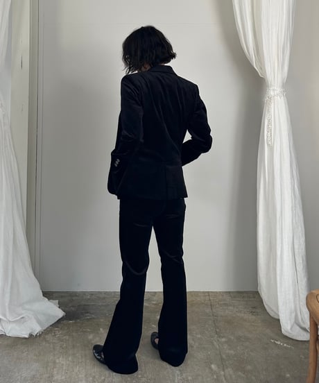 ok.soon×piccadilly velours jacket(black)