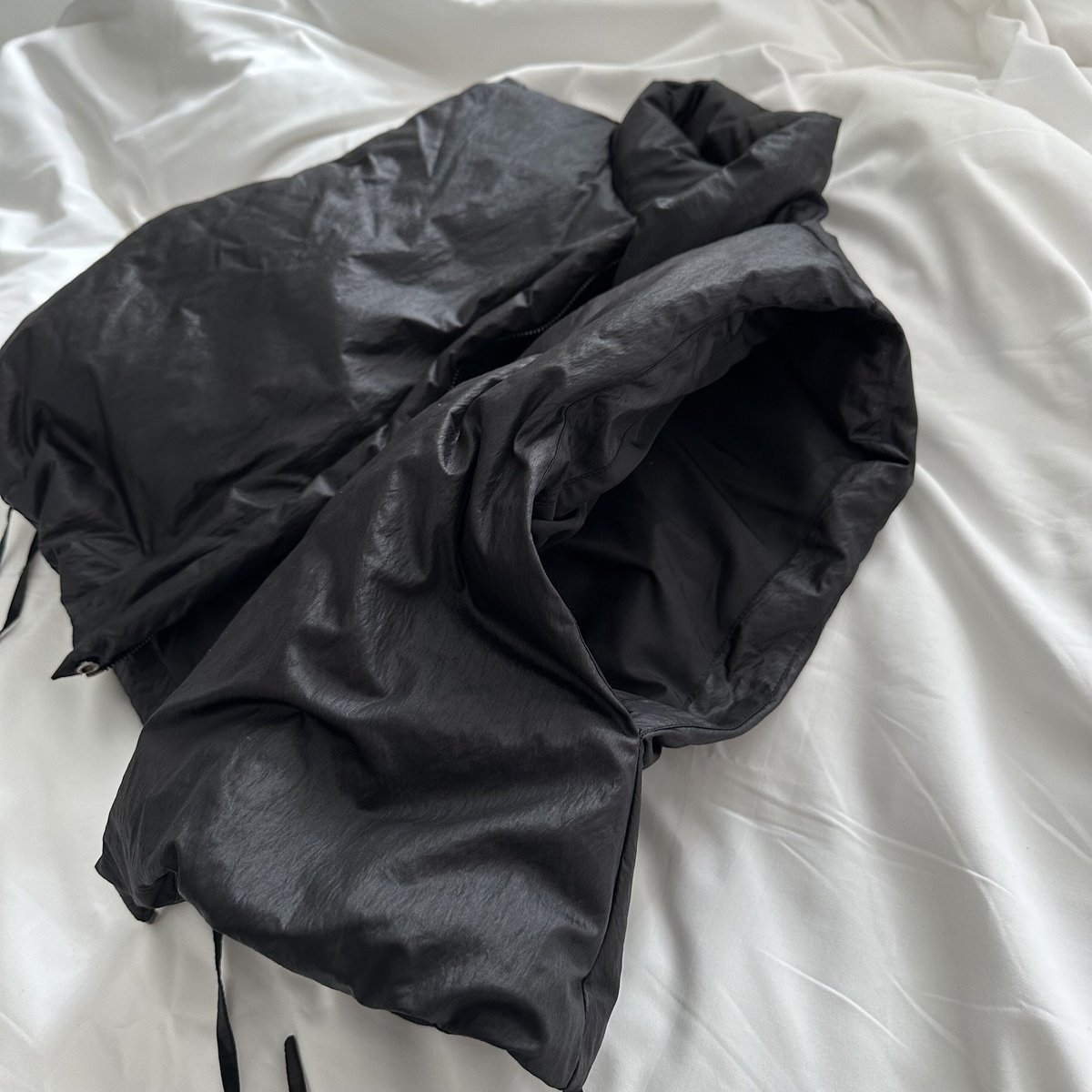 W name down vest black | ok.soon