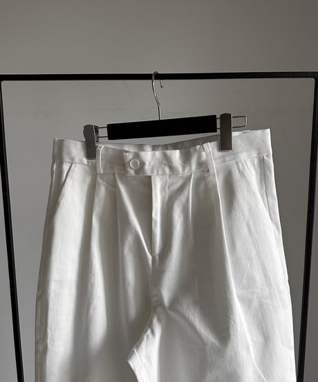 cotton white pants