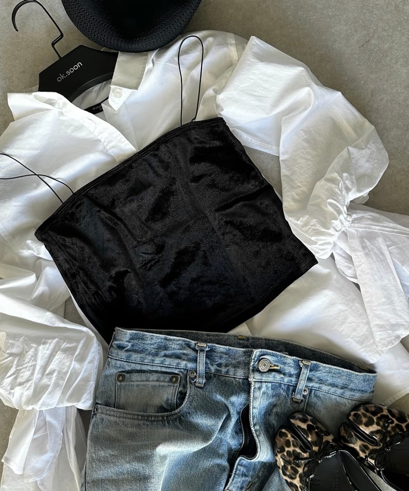 ok.soon×saaya724 tulip blouse | ok.soon ok.soon×saaya724 tulip blouse | ok.soon