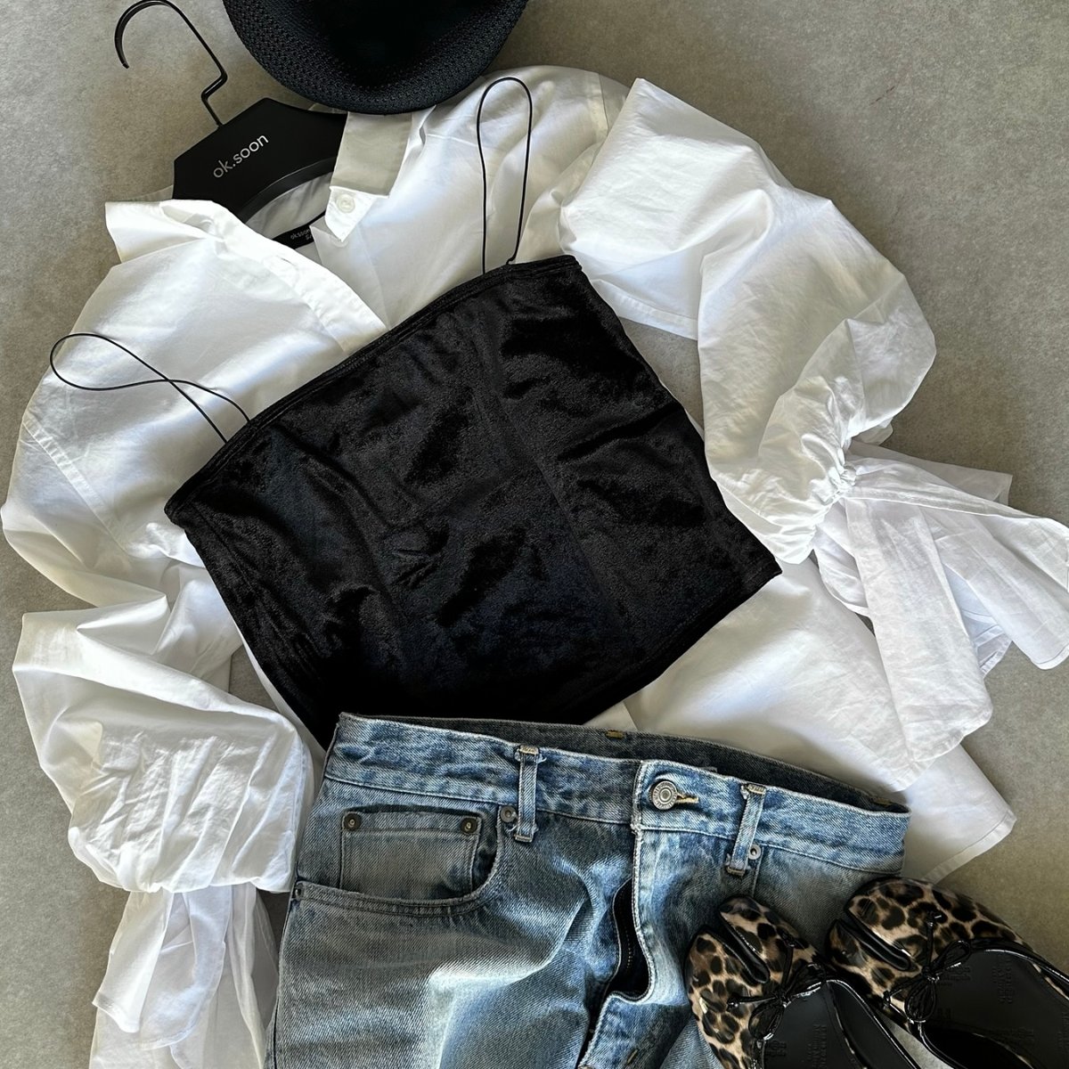 ok.soon×saaya724 tulip blouse | ok.soon ok.soon×saaya724 tulip blouse | ok.soon