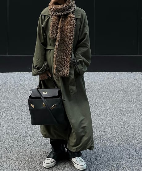 military trench coat