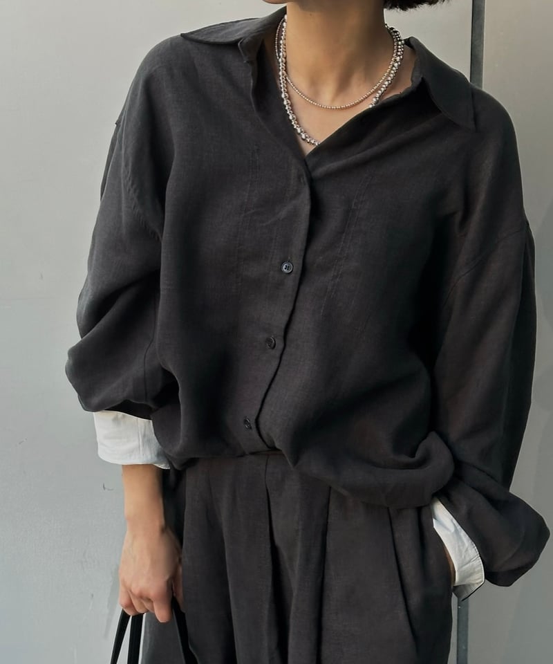 shirt&long skirt relax setup | ok.soon