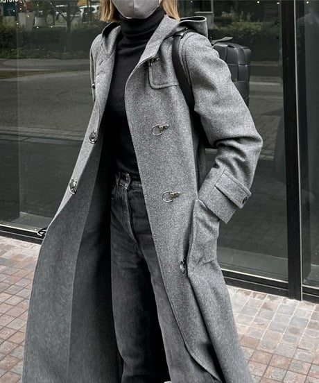 fireman duffle coat(gray)