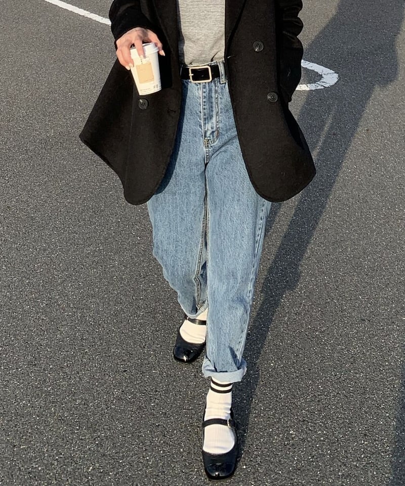 ハンドメイドウールジャケットblack | ok.soon