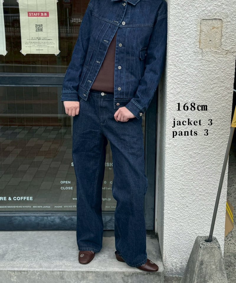 indigo denim ［jacket］ | ok.soon