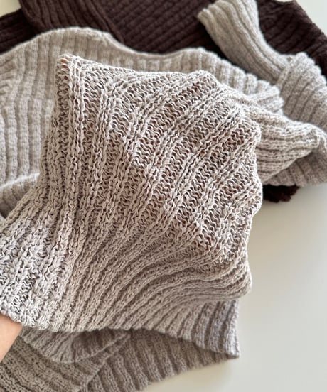 cotton mesh knit