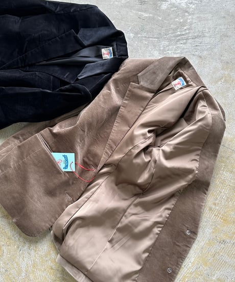 ok.soon×piccadilly velours jacket(black)