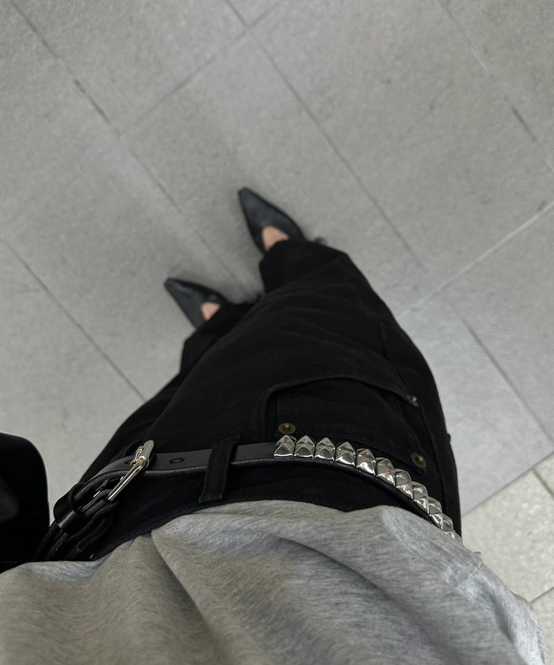 ok.soon スタッズベルト pre-order］studs belt | ok.soon