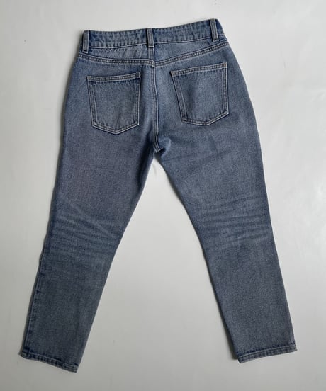 cotton slim pants denim