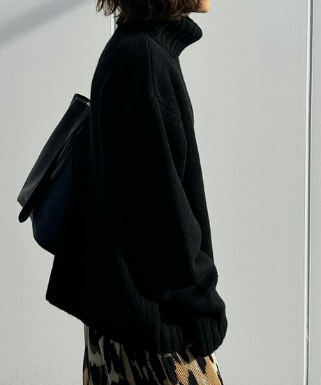 pullover turtle knit