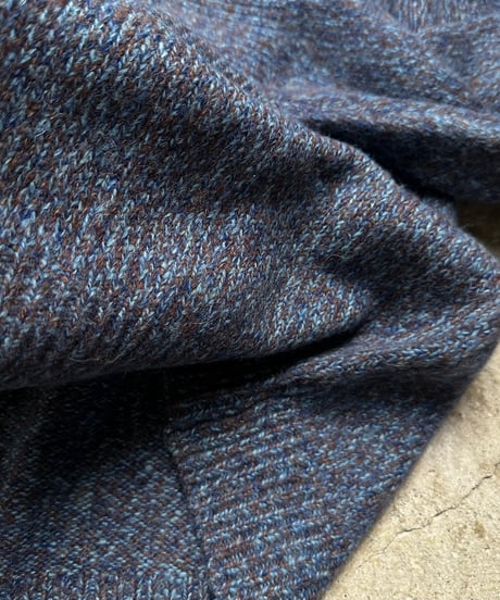 mix blue knit