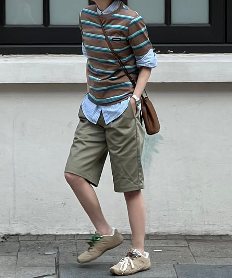 ok.soon×dickies chino half pants