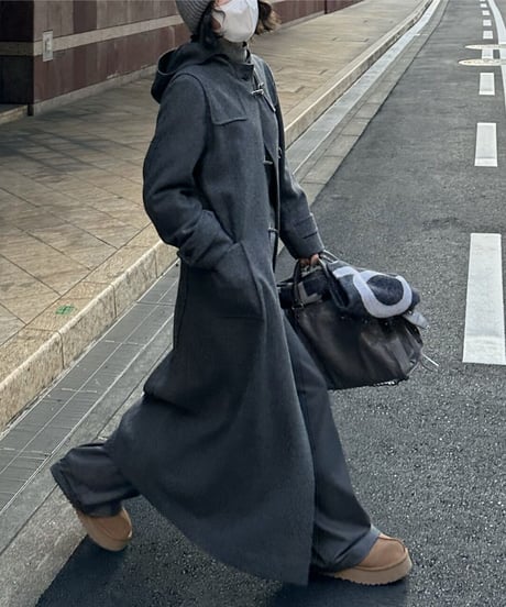 fireman duffle coat(gray)