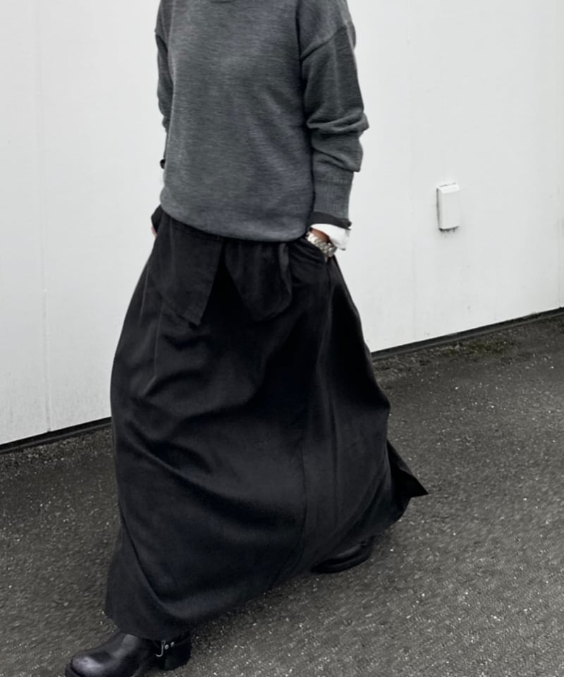 shirt&long skirt relax setup | ok.soon