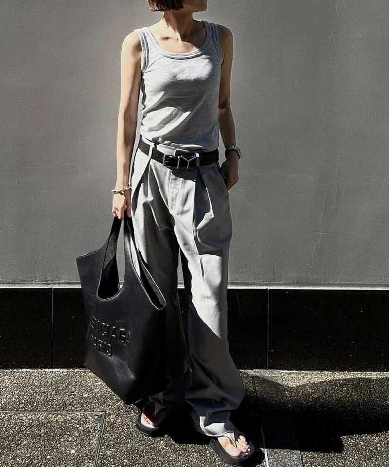 ok.soon  オクスン  light gray slacks light gray slacks(S/M/L) | ok.soon