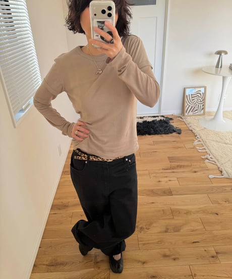 ［select］layered t shirt set