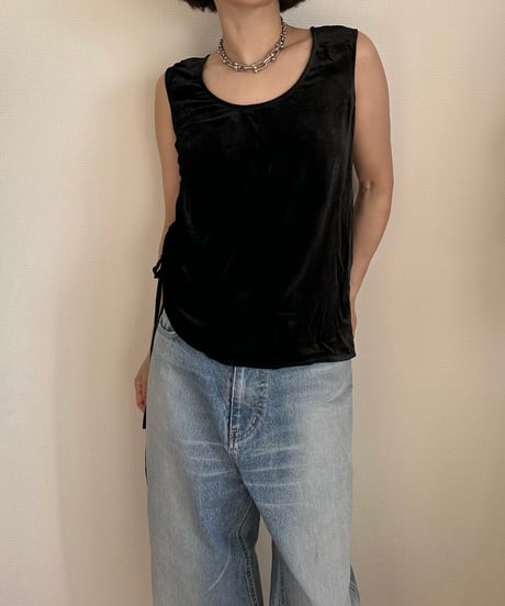 silk blend sleeveless
