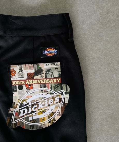 ok.soon×dickies 2tuck tapered chino pants (black)
