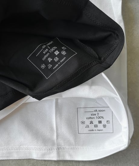 pack t shirt(white/black)