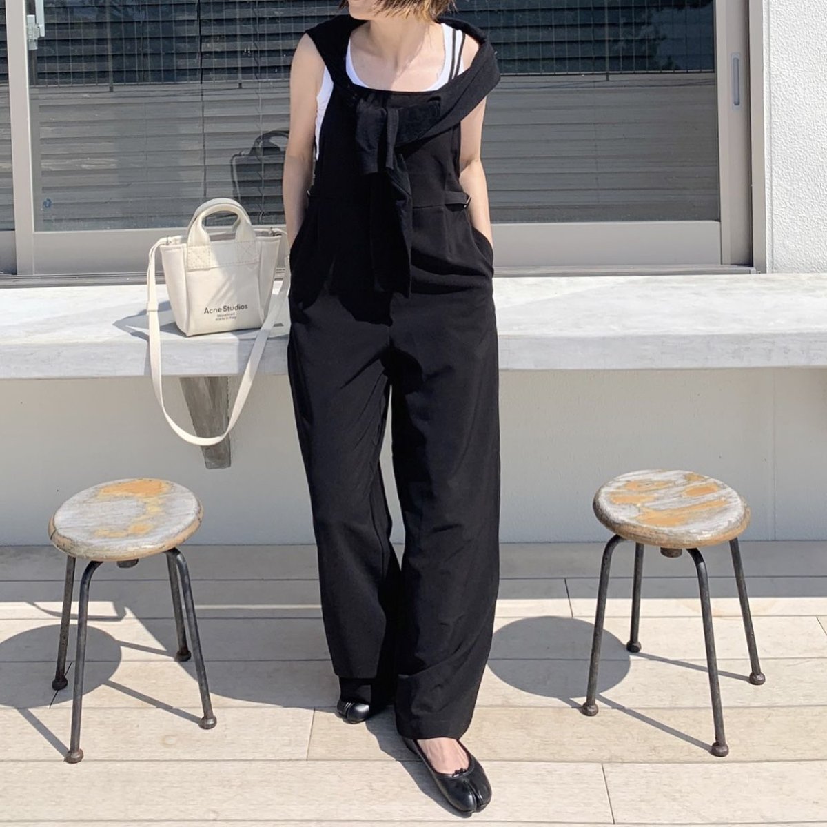 newサロペットblack  ok.soon オクスン newサロペットblack (レギュラー,ロングレングス) | ok.soon