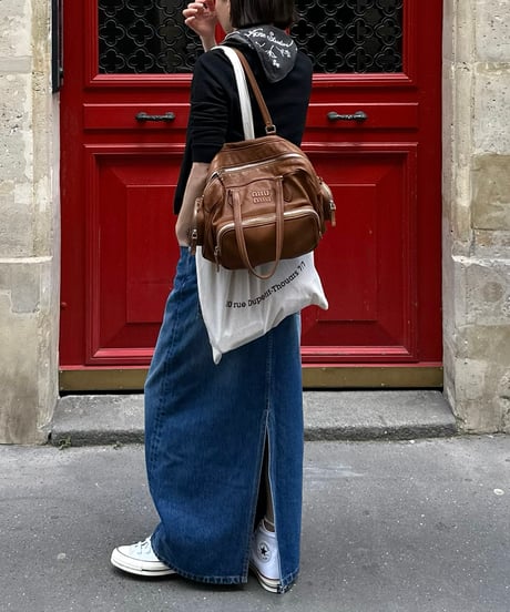 ok.soon×piccadilly OGC DENIM MAXI SKIRT