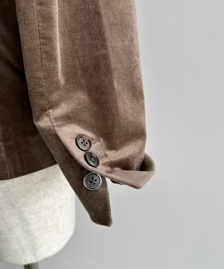 ok.soon×piccadilly velours jacket(brown)