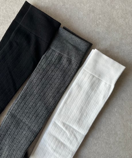 3pack lib socks(black/gray/white)
