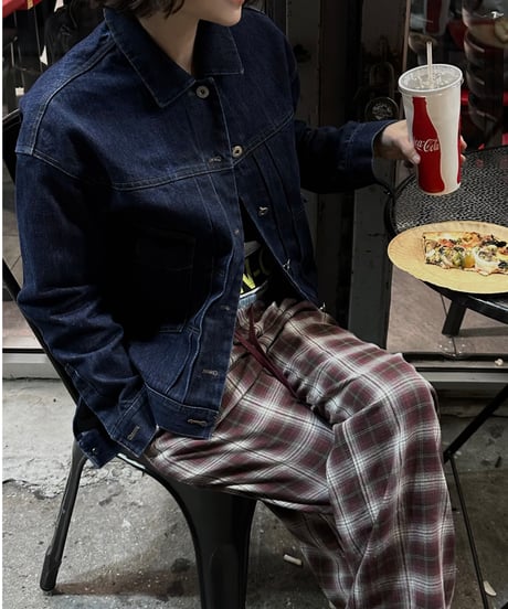 indigo denim ［jacket］