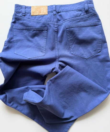 vintage blue cotton pants ⚠️初回と同じサイズになります