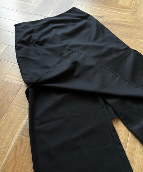 trousers with skirt
