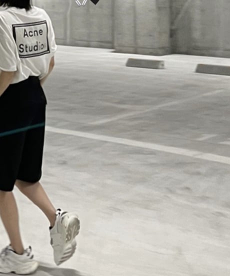 cargo half pants (black/white)