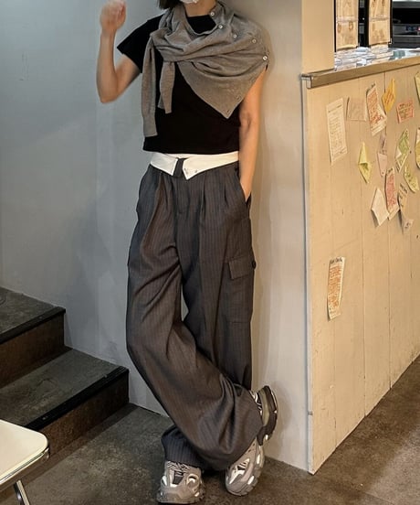 tailored cargo slacks