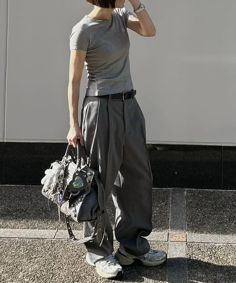 new tapered slacks
