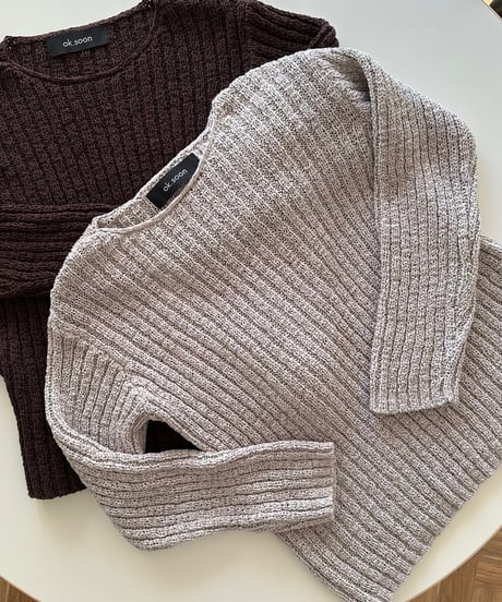 cotton mesh knit