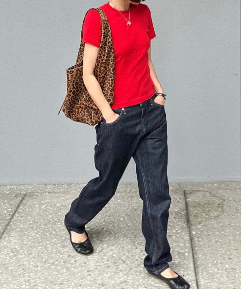 pre-order］leopard leather bag | ok.soon